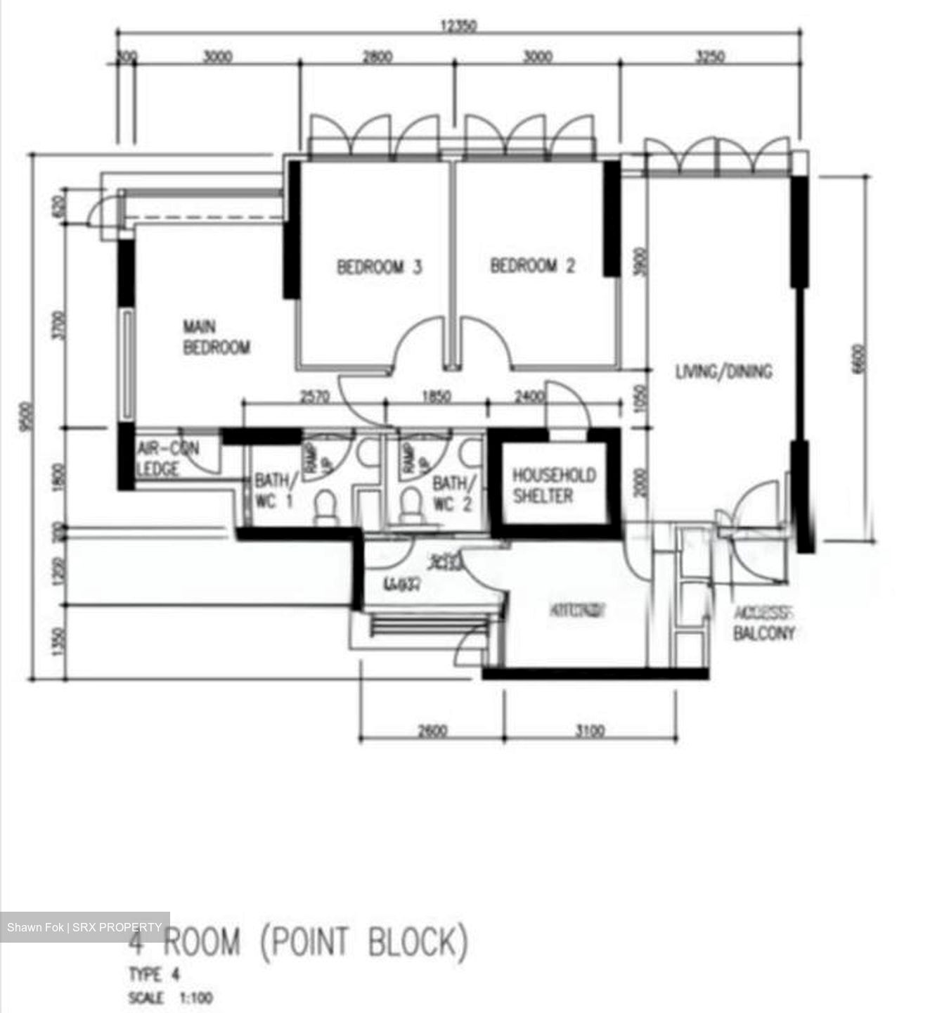 Blk 38C The River Vista @ Kallang (Kallang/Whampoa), HDB 4 Rooms #536849581